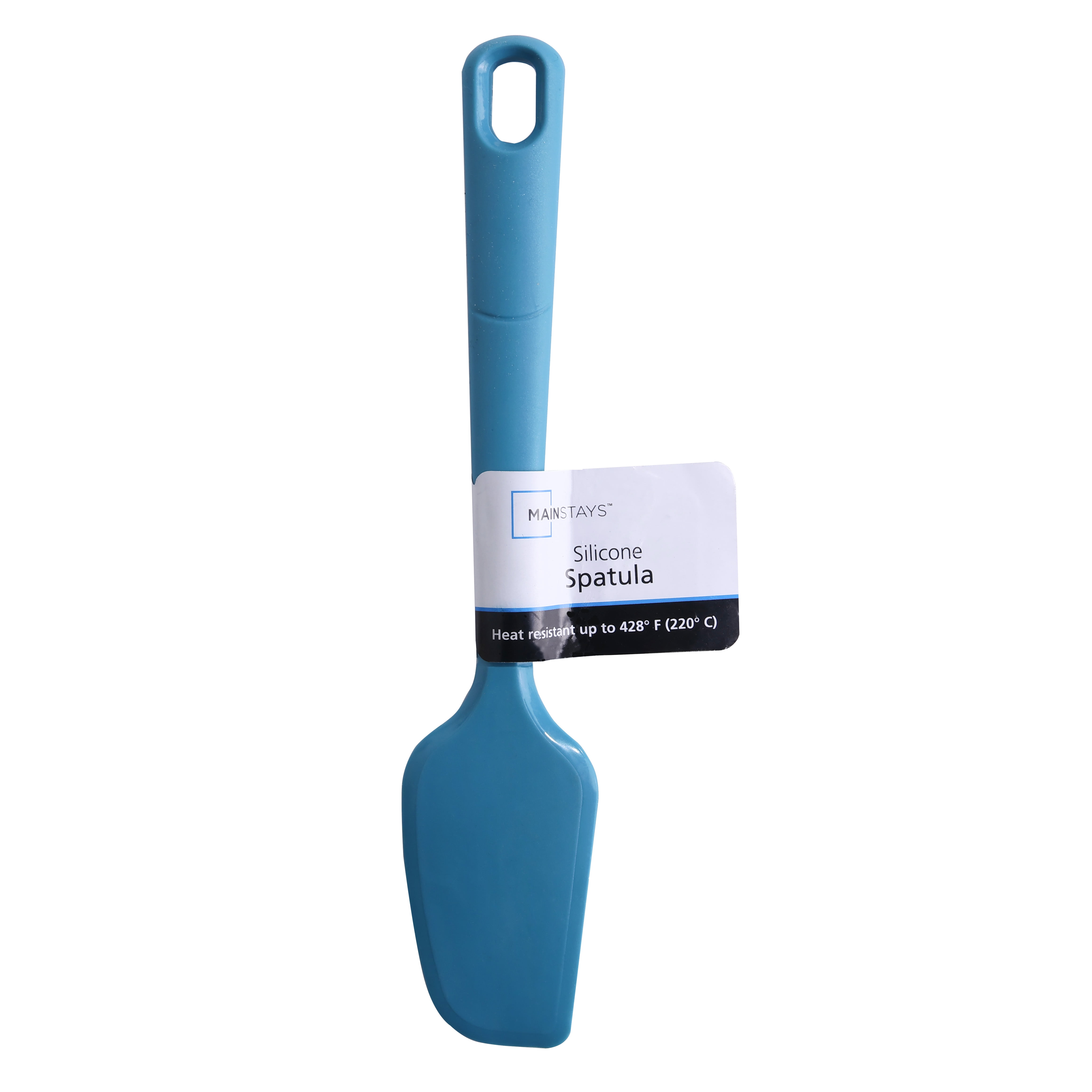 Mainstays Silicone Food- Grade Blue 10.55" L Kitchen Spatula