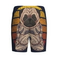 thumbnail image 4 of Yiaed Pug dog Yoga for Men's Soft Sleep Pajama Short Lounging Pajama Shorts-X-Large, 4 of 8