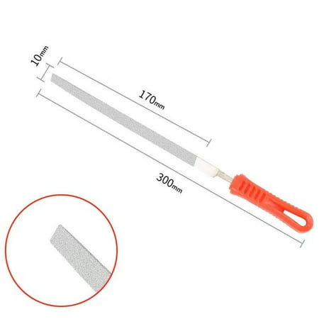 

Lierteer Diamond Files for Metal Jeweler Stone Polishing Wood Carving Craft Hand Tools Triangle