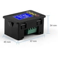 thumbnail image 4 of AC Timer Relay Microcomputer Time Controller Delay Relay Module 110V, 4 of 8