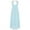 Sky Blue, variant on TiaoBug Flower Girls Embroidery Floor Length Dress Wedding Party Pageant Gown Pink 4