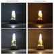 thumbnail image 4 of Lámpara LED COB G4 1505 Bombilla LED G9 de zafiro CA/CC 12 V-24 V regulable sin luz estroboscópica Construcción duradera Voltaje de entrada versátil, 4 of 4