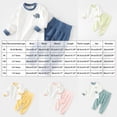 thumbnail image 4 of Ulanda Infant Toddler Baby Girls Clothes Outfits,2 Piece Cute Fall Long-sleeve Top and Pants (Grey, 18-24 Months), 4 of 6