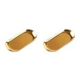 thumbnail image 4 of Wosthever Bandeja de forma ovalada de estilo nórdico, bandejas de dorado, chapado de acero inoxidable, pequeño soporte para platos de Type1 NO1 Wosthever CBP437699, 4 of 6