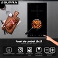 thumbnail image 2 of Parrilla de Empotrar de Inducción Magnética de 2 Quemadores Vertical SUPRA DUE-V, 2 of 8
