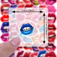 thumbnail image 6 of 35pcs-50pcs Glamorous Stickers Stationery Stickers Art Lips Kids Stickers for Laptops Suitcase Fridge, 6 of 9