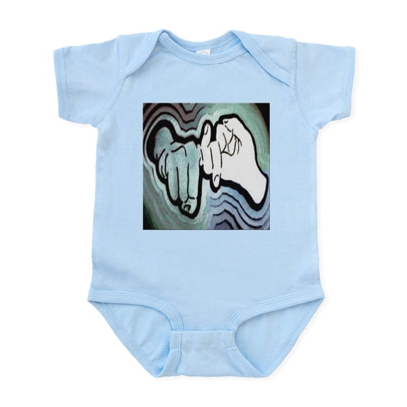 CafePress - Friend12x12 Body Suit - Baby Light Bodysuit, Size Newborn - 24 Months