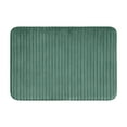 thumbnail image 4 of Mainstays Green 2-Piece Performance Foam 17"x 24" Bath Rug Set, 4 of 10