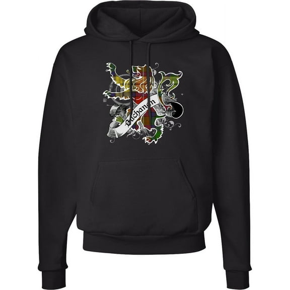 Inktastic Buchanan Tartan Lion Adult Hoodie Sweatshirt
