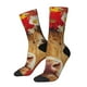 thumbnail image 1 of Balery White And Red Daisy Cow Calcetas Largas con Estampado para Hombre y Mujer – Suaves y Transpirables, Talla Única (US 5-11), 1 of 6