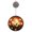Multicolor, variant on Halloween Decorations, Halloween LED Decoration Lights Indoor Outdoor Party Halloween Decoration, LED copper wire lamp color printing PP PVC, As shown