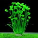 thumbnail image 3 of Plastic Fish Tank Plants, 2 Pack Artificial Tall Aquarium Plants for Fish Tank Decor,Fish tank landscaping decoration with aquatic plants (Green), 3 of 5