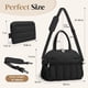 thumbnail image 5 of Bolso pañalera tote acolchado FullWoyi con bandolera y estuche para chupete, 5 of 9