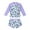 Purple-b, variant on ZTKWD Little Girls Rash Guard Sets 2 Piece Bathing Suit Beach Swimwear Summer Long Sleeve Bathing Suit Size 7-12T