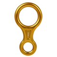 thumbnail image 1 of QJXSH Figure 8 Rock Climbing Descender Ring Outdoor Mountaineering Equipment, 1 of 4