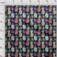 thumbnail image 3 of oneOone Polyester Spandex Multicolor Fabric Pineapple Sewing Material Print Fabric By The Yard 56 Inch Wide, 3 of 6