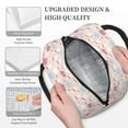thumbnail image 5 of Haiem Poodle In Ballet Skirts Dancing Printed Lunch Bag Women, Lunch Box Lunch Bag for Women, Small Leakproof Cute Lunch Tote Large Capacity Reusable Insulated Cooler Lunch Container, 5 of 6