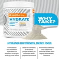 thumbnail image 3 of Mantra HYDRATE Zero Sugar Electrolyte Powder Drink Mix with Vitamin C & B12, Keto Vegan Hydration Supplement, Lemonade, 3 of 8