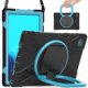 thumbnail image 4 of Funda colorida para Samsung Tab A7 de 10,4 pulgadas T500 con correa para el hombro, soporte de anillo ajustable grande y protección contra golpes., 4 of 5