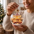 thumbnail image 7 of JHRGJIO Christmas Snow Ornaments, Holiday Decoration Accent, Winter Home Display for Tree Mantel Tabletop Christmas Decorations Winter Decor Sparkle Glitter, 7 of 7