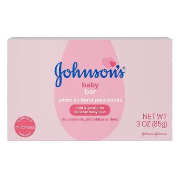 Johnsons Baby Bar Soap Boxed 3oz (Pack of 3)