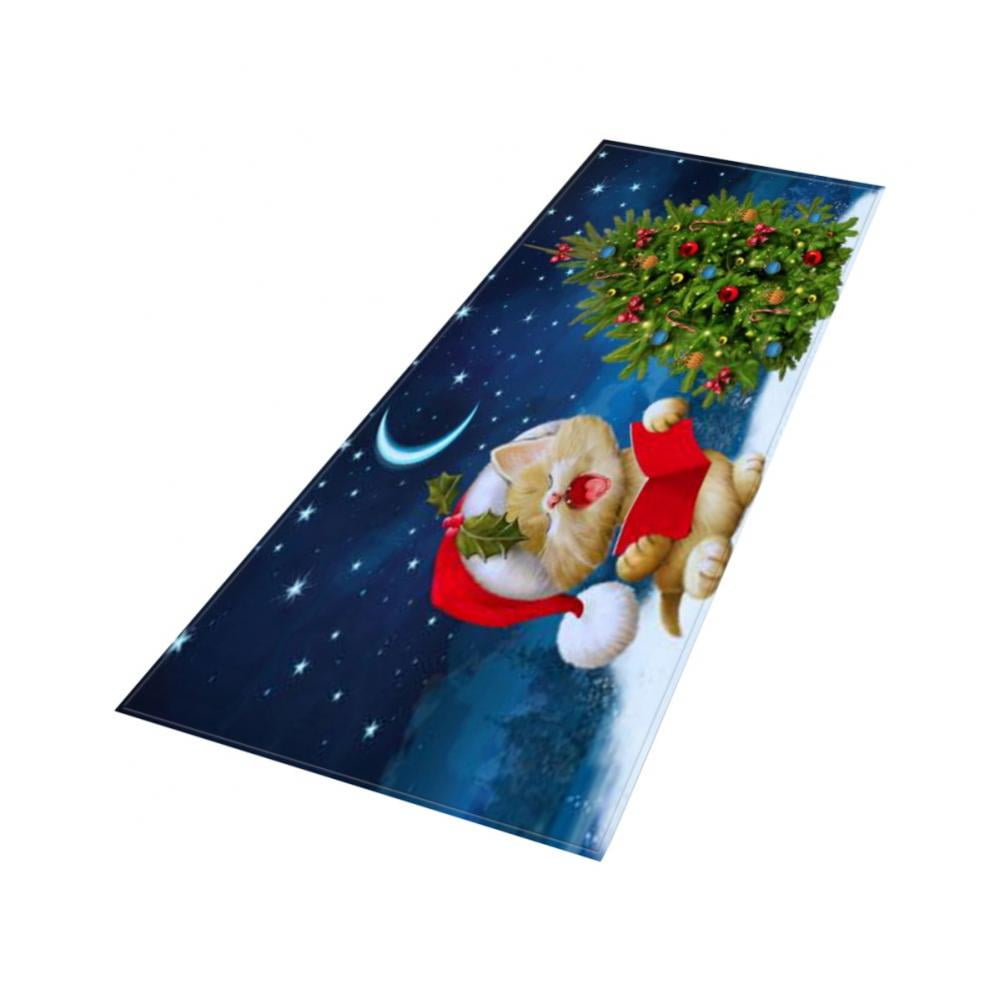 BIG SALES!!Home Decoration Carpet Christmas Rug for Kitchen Bathroom
