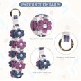 thumbnail image 2 of LAICAIW Boho Macrame Keychain Wristlet Keychain Weave Exquisite Keyring Holder Bracelet Handmade Wrist Lanyard for Women, 2 of 6