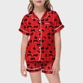 thumbnail image 1 of WEAIXIMIUNG Children's Easter DIY Hand Painted Home Outfit Set With Colorful Pajamas Girls Can Play And Wear It Daily 140, 1 of 5