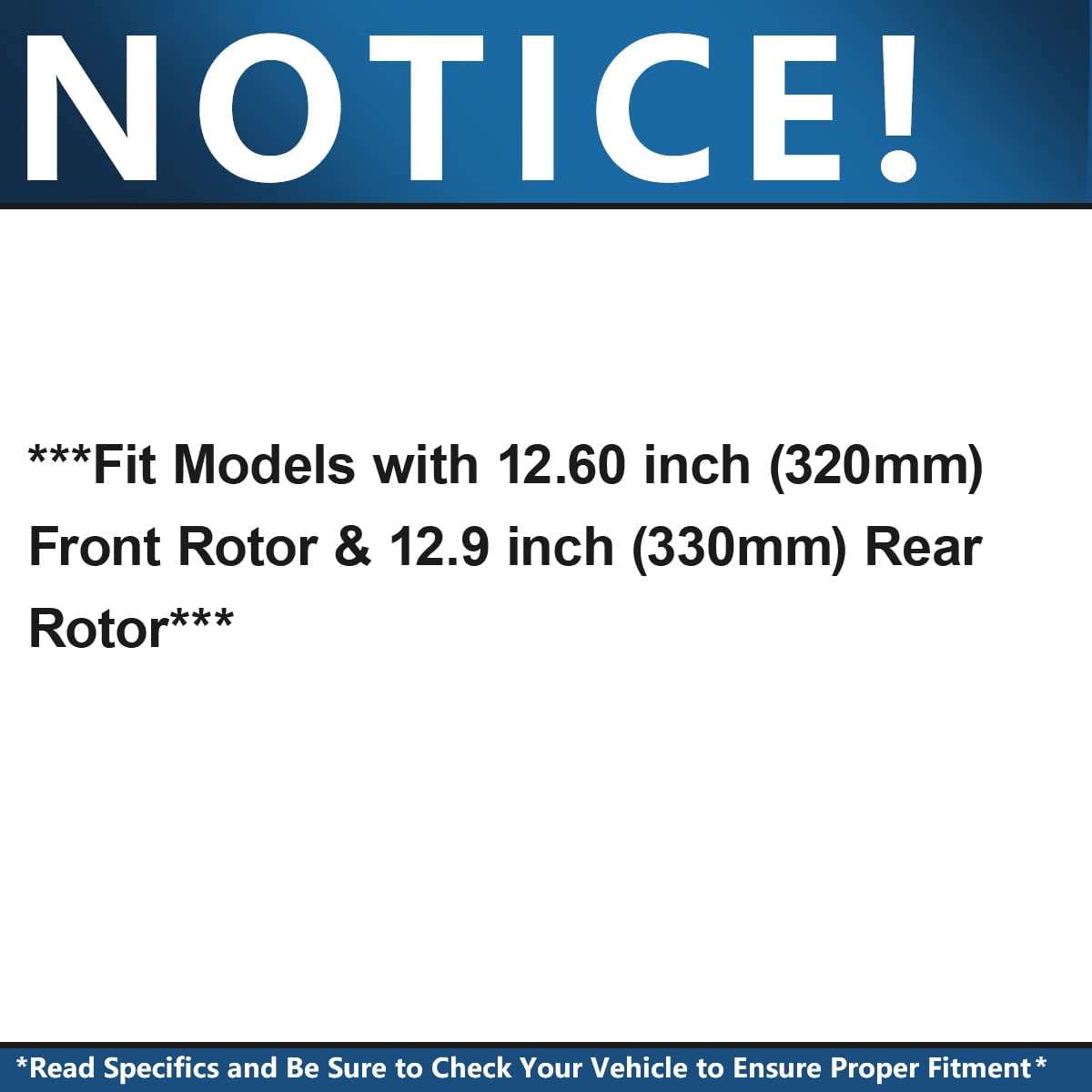 Detroit Axle - Brake Kit for 2011 2012  Ford Edge Lincoln MKX, Drilled & Slotted Brake Rotors Ceramic Brake Pads: 12.60'' Front and 12.90'' Rear Rotor