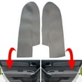 thumbnail image 2 of LABLT For 2007-2012 Honda CR-V CRV 2pcs Gray Leather Front Door Panels Armrest Cover, 2 of 5
