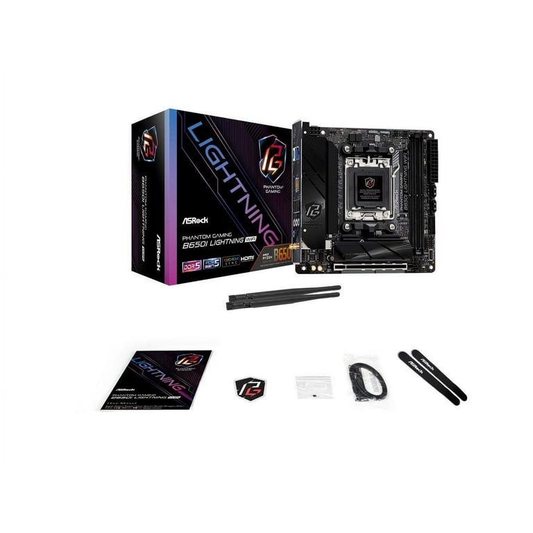 ASRock B650I AM5 Ryzen 7000 Mini-ITX Motherboard with DDR5 ASRock B650I AM5 Ryzen 7000 Mini-ITX Motherboard with DDR5