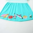 thumbnail image 7 of Toddler Girl's Easter Tutu Dress Spring Summer Cute Funny Rabbit Floral Print Short Sleeve Crewneck Sundress Casual Beach Vacation Outfits, 7 of 7