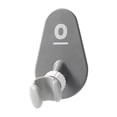 thumbnail image 2 of No Drill Adjustable Shower Head Holder, 1 Pcs Gray Handheld Shower Head Holder with Adhesive Backing & Rotaing Buckle, Shower Holder Bracket for Wall Bathroom, Easy to Install, Free Your Hands, 2 of 3