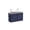 Dark Blue Upgraded Version / Upgraded Style, variant on Fabric Hanging Organizer, Wall-Mounted Storage Pouch for Bedroom and Office, Multi-Compartment Bedside Caddy for Daily Essentials, Behind-the-Door Pouch- Black Checkered Pattern Upgrade