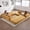 Mustard Yellow, variant on YWEN Modular Sectional Sofa Bed with L-Shaped Chaise, Convertible Boneless Couch with 5 Pillows, Corduroy L Shaped Couch Sleeper Sofa with Pockets, Folding Floor Lounge Couches for Living Room