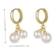 thumbnail image 3 of Pendientes para mujer, regalos para mujer Pendientes de perlas Tamaño temperamento Pendientes de perlas Pendientes de botón, 3 of 5