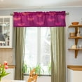 thumbnail image 4 of Coolnut Valentine's Day Heart Windows Valance Curtains, 54x18in Double Layer Short Blackout Window Topper Treatment for Bathroom,Kitchen,Living Room,Cafe Decor,1 Panel, 4 of 6