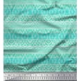 thumbnail image 1 of Soimoi Poly Georgette Fabric diamond shape & waves Abstract Fabric Prints By Yard 52 Inch Wide, 1 of 3