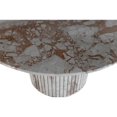 thumbnail image 6 of Meridian Furniture Genoa 48" Cream Marble Dining Table, 6 of 9