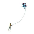 thumbnail image 3 of lionlar 1:64 Scale Miniature Kite Flying Figure Lightweight Multifunctional Handmade Boy, 3 of 9