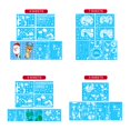 thumbnail image 2 of Juego de pegatinas navideñas para ventanapegatinas adhesivas de cristal con copos de nieve y alces de Santa (estilo A) Tmvgtek Para estrenar, 2 of 7