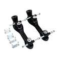 thumbnail image 2 of LOVIVER Roller Skate Base Hardware Accessories Roller Skating Shoe 2 Row Roller Base PU brake 24.8 cm, 2 of 8