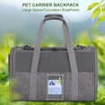 thumbnail image 1 of Bolsa de Mascotas Portátil Pequeña Bolsa de Mascotas Transpirable Bolso Al Aire Libre de Hombro Portátil de Moda para Mascotas para Perros Pequeños y Gatos de Gran Espacio, 1 of 7