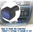 thumbnail image 2 of Mini voltímetro de carga para automóvil / Detector de voltaje de pantalla digital Monitor de batería, 2 of 5