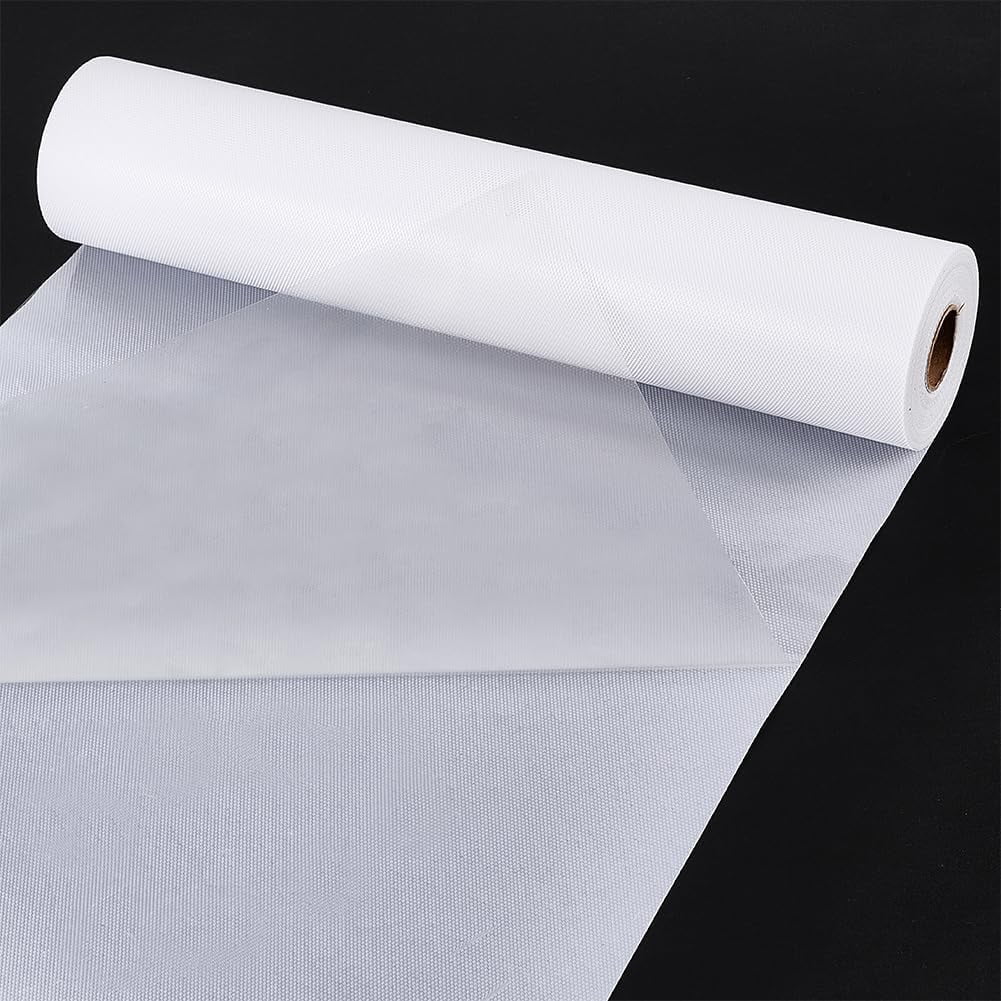 32.8Ft x 14.2Inches Hotfix Tape White Heat Transfer PET Papers Rhinestones Transfer Film Paper Rolls
