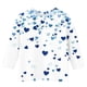 thumbnail image 4 of Blusas y camisas de cuello redondo y manga larga para niños, blusas/camisas de poliéster con estampado de corazones, mangas 3/4 y cuello redondo, elegantes e informales., 4 of 5
