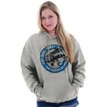 thumbnail image 4 of North Carolina Retro First in Flight Unisex Plus Fleece Graphic Hoodie Brisco Brands 2X, 4 of 5