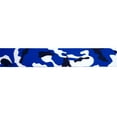 thumbnail image 2 of Country Brook Design® 1 Inch Royal Blue and White Camo Polyester Webbing Closeout, 50 Yds, 2 of 4