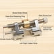 thumbnail image 5 of Guía de afilado Desiderio Comsmart, acero inoxidable, sujeción lateral, ángulo fijo, con rodillo de latón para cinceles de madera, cuchillas para cepilladoras, cinceles planos, ancho entre 0,8 y 8,2, 5 of 5