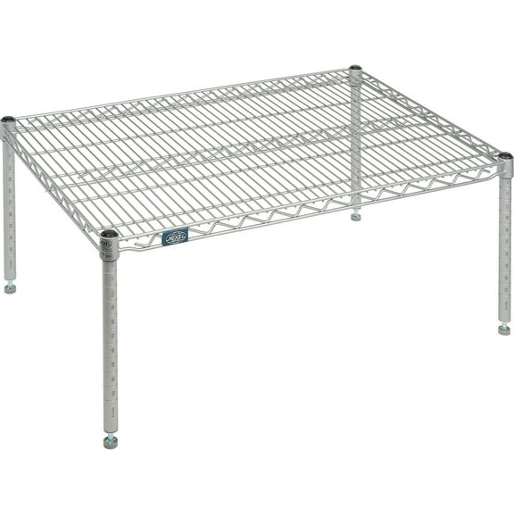Global Industries B2274453 Nexel Silver Epoxy Wire Shelf Platform, 36 x 24 in.